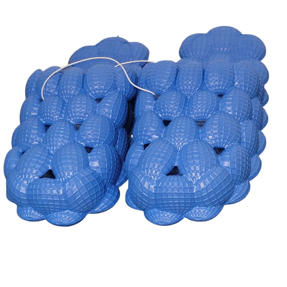 Massage Slippers Blue Bubble Slides Comfort‎ Sandals Non Slip EU 42-43